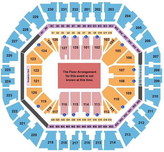 Oakland Arena Disney On Ice Seating Chart